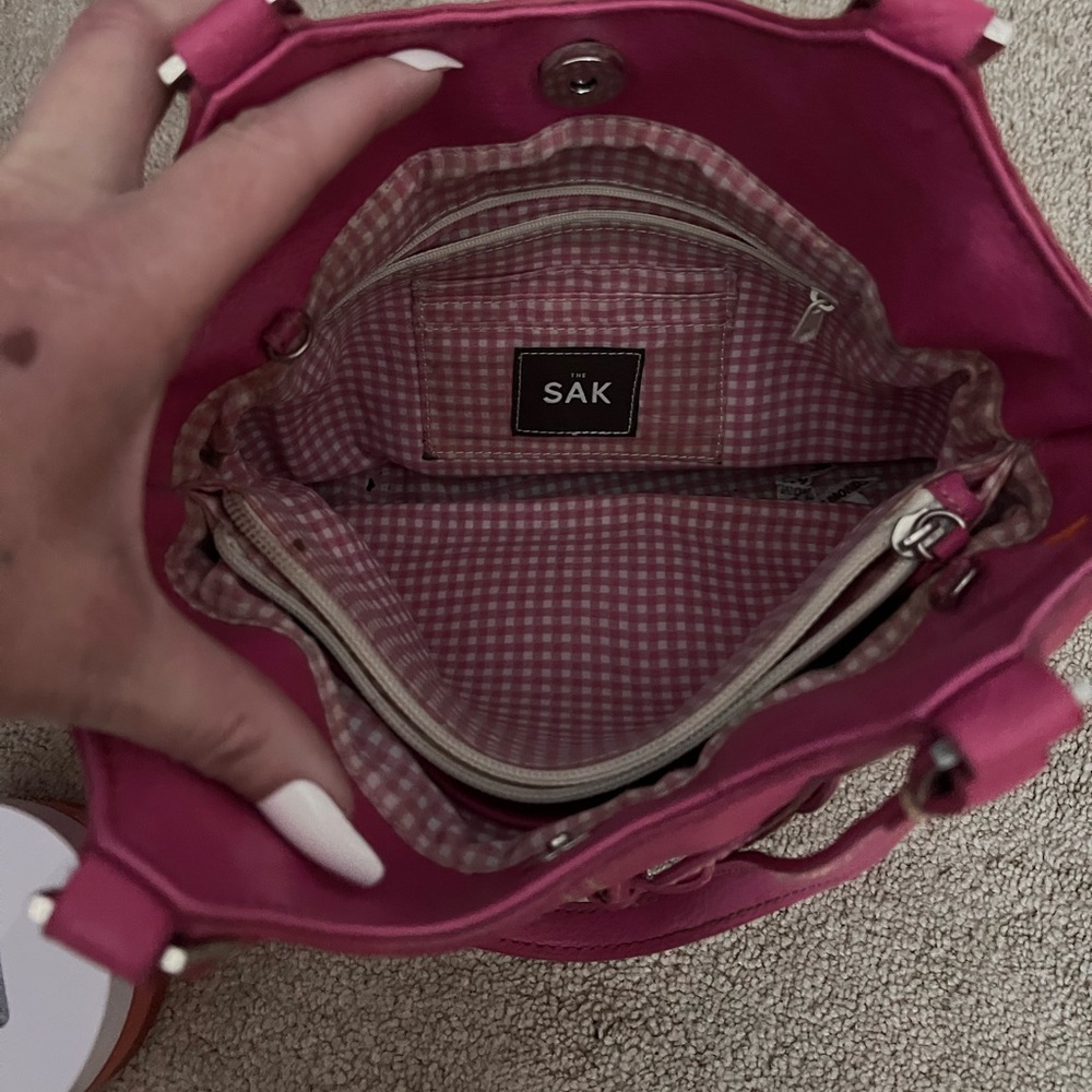 The Sak Pink Shoulder Bag